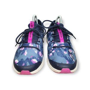 Under Armour Boys Infinity 3 3023404-400 Blue Running Shoes Sneakers Size 6 Y